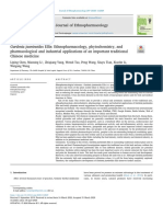 Journal of Ethnopharmacology: Gardenia Jasminoides Ellis: Ethnopharmacology, Phytochemistry, and