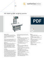 WS 30/60 KG B/BL Weighing Systems: Product Profile Options