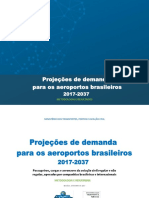 Projeções da aviação civil brasileira 2017-2037