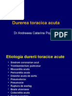 Durerea Toracica Curs Urgente