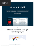 What Is Scribd - Scribd