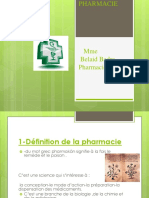 Cours PHARMACIE