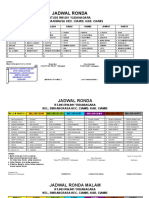 Jadwal Ronda 22