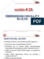 DP-23 Emergencia Con GLP y BLEVE