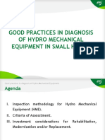 Good Practices in Diagnosis of Hydro Mechanical Equipment in Small Hydro