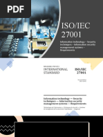 Iso 27001 05 - 10 - 2021