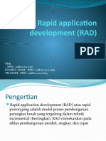 Rapid Application Development (RAD)