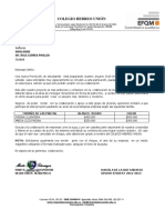 Carta Publicidad Anuario Indecaribe