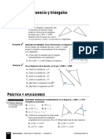 Congruencia y Triángulos: Ráctica Guiada
