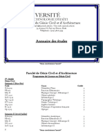 1-Programme de Génie Civil (UNITECH)