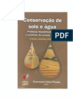 Conservação de Solo e Água Práticas Mecânicas para o Controle Da Erosão Hídrica by Fernando Falco Pruski