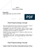 Unit 3 - Data Preprocessing