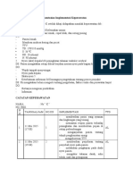 Contoh Format Pendokumentasian Implementasi Keperawatan