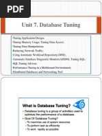 7.Database Tuning