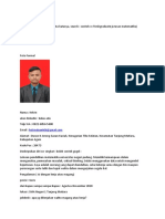 Isi Format CV