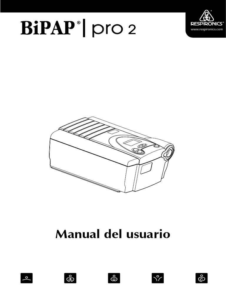 Bipap Pro 2 Man Usuar ESP ORIG | PDF | Oxígeno | Enchufes y tomas de ...