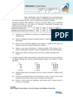 Avaliacao Formativa 7 Ano