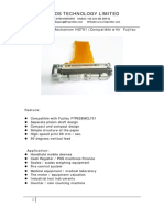 Hspos Technology Limited: 2'' Mini Printer Mechanism HS701 (Compatible With Fujitsu FTP628MCL701)