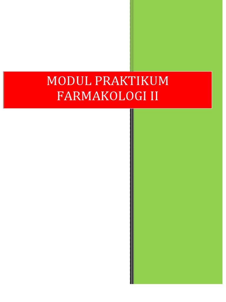 Modul Parktikum Farmakologi Ii Pdf