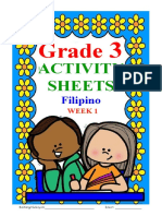 Filipino Worksheets