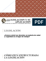 La Legistlacion y Su Aplicacion