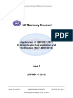 IAF_MD14_2014_app ISO-IEC 17011 - ISO 14065
