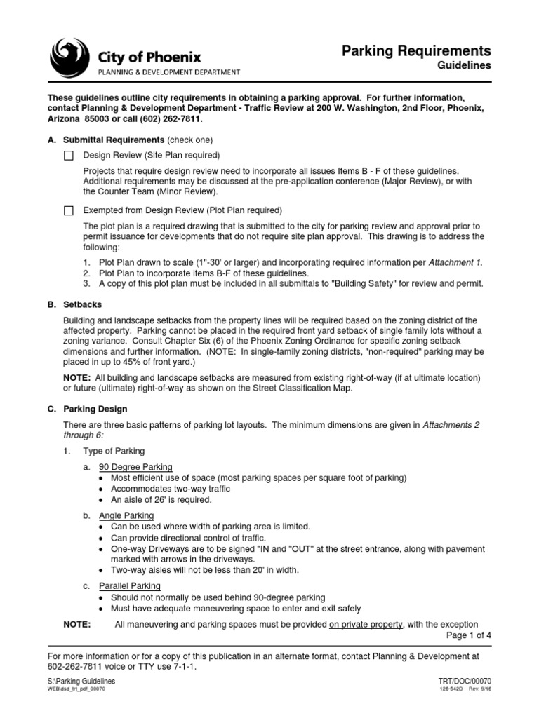 city-of-phoenix-parking-standards-2019-pdf-street-land-lot