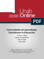 Comunidades de Aprendizaje Transformar La Educación