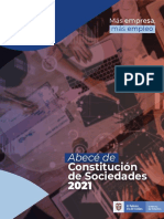 Abecé de Constitución de Sociedades 2021