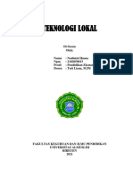 TEKNOLOGI LOKAL