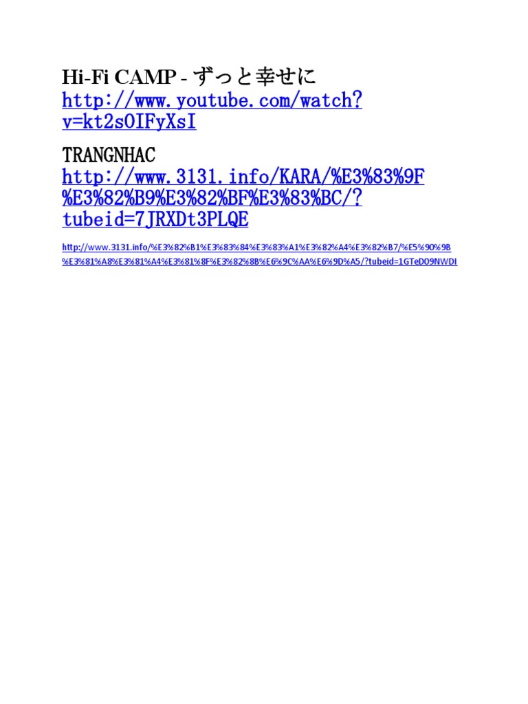 Karaoke | PDF
