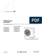 Product Data: Side Discharge AC Models