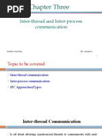 Chapter Three: Inter-Thread and Inter-Process Communication