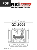 Download GX-2009 - Personal Multigas Detector Operators Manual RKI 2009 by Stasio80 SN55977464 doc pdf