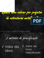 Quanto Cobrar Pelos Projetos