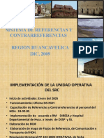 Sistema de Referencias Y Contrarreferencias Region Huancavelica DIC, 2009