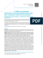 Vertical Stability of Different Orthognathic