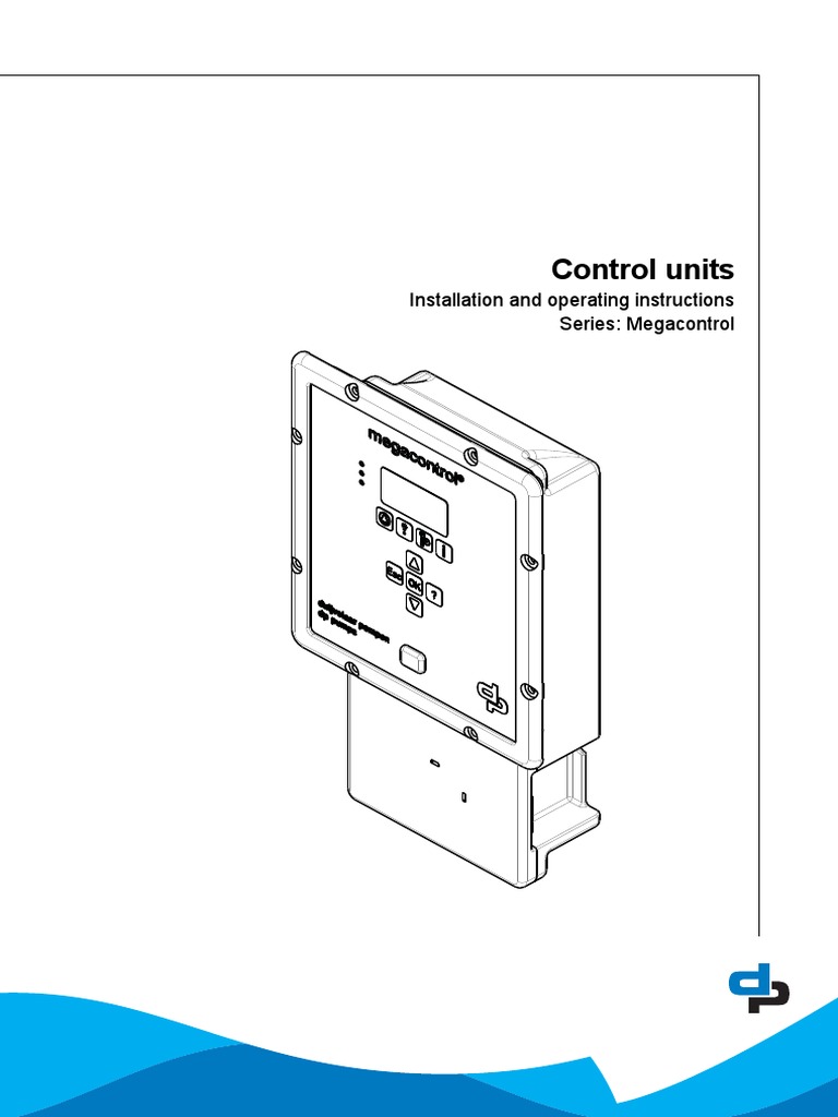 Installation & Operating Instructions Megacontrol III | PDF | Menu ...