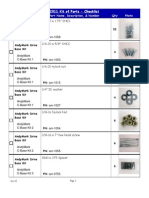 2011 Kit of Parts Checklist Rev E