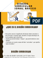 Diseño Curricular Nacional Básico