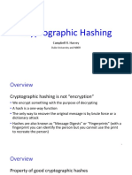 Properties of A Hashing Algorithm