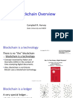 Blockchain Overview: Campbell R. Harvey
