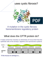 What causes cystic fibrosis