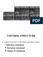 Control Structures