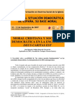 Moral-cristiana y Sociedad Democratic A