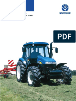 New Holland TDD Tractors Models TD80D, TD90D and TD95D