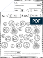 FICHAS DE TRABAJO 2o. A EL VALOR DE LAS MONEDAS