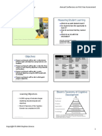 Measuring Student Learning Measuring Student Learning