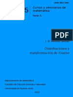 Distribuciones y Transformaciones de Fourier