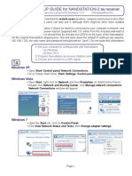 Beginner's SETUP GUIDE For NANOSTATION-2 As Receiver: Windows XP Windows Vista
